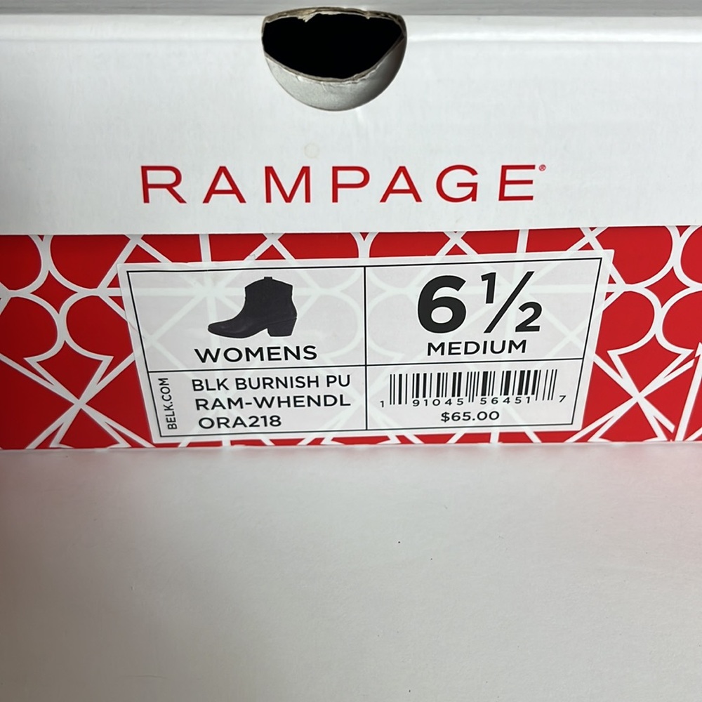 NWOT Rampage Ankle Boots - Picture 12 of 12